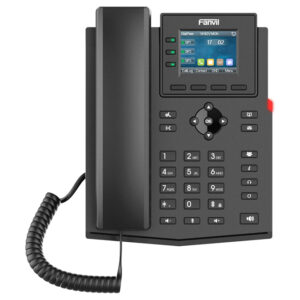 Fanvil 4SIP Colour Screen PoE WiFi VoIP Phone with PSU| X303W