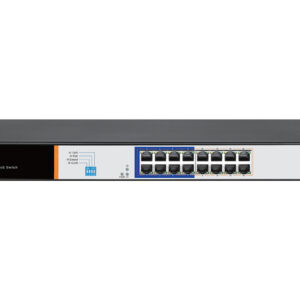 Scoop 16 Port Gigabit AI PoE 150W 2SFP Switch